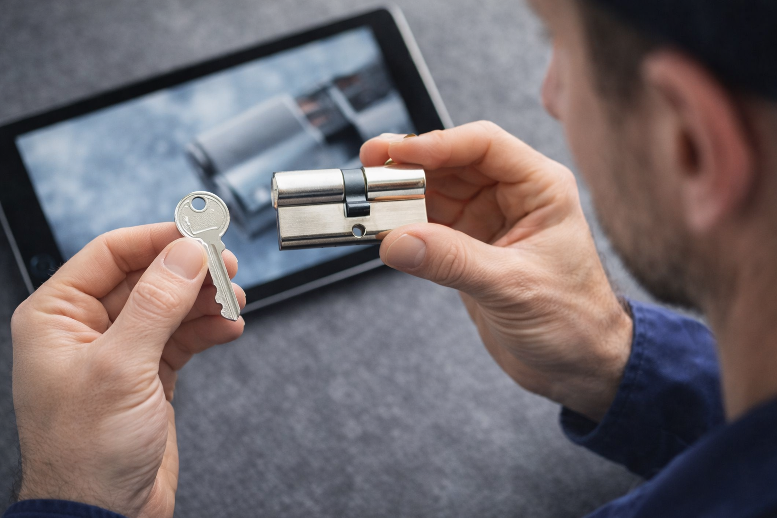 Locksmith key replacement